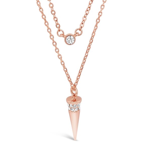 Jewel by Absolute JP255RS Rose Gold Necklace