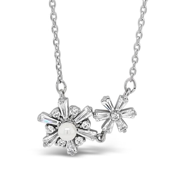 Jewel by Absolute JP257SL Silver Necklace