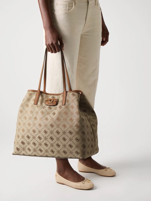 GUESS Neda Shopper Latte Logo - Image 7