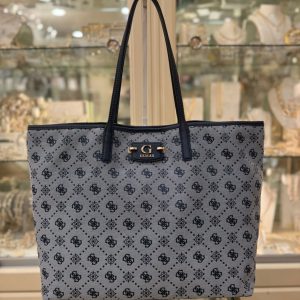 GUESS Neda Shopper Navy Logo