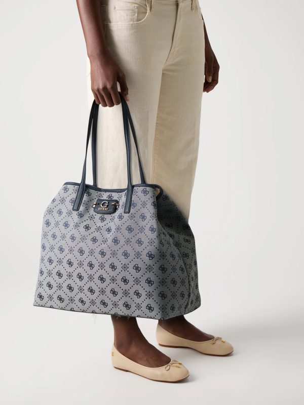 GUESS Neda Shopper Navy Logo - Image 5