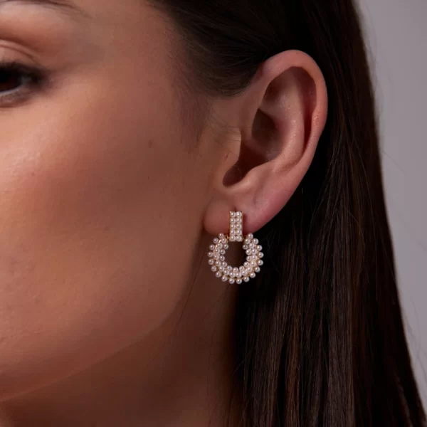 RILEY PEARL EARRINGS - Image 3