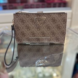 GUESS Laurel 4G Logo Beige Logo