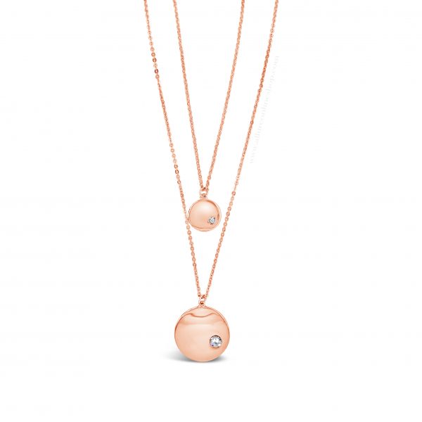 ABSOLUTE N1148RS ROSE GOLD NECKLACE - Image 2