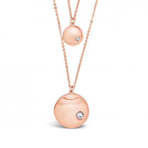 ABSOLUTE N1148RS ROSE GOLD NECKLACE