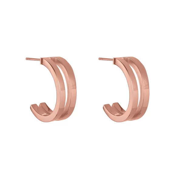 DANIELLE ROSE GOLD EARRINGS