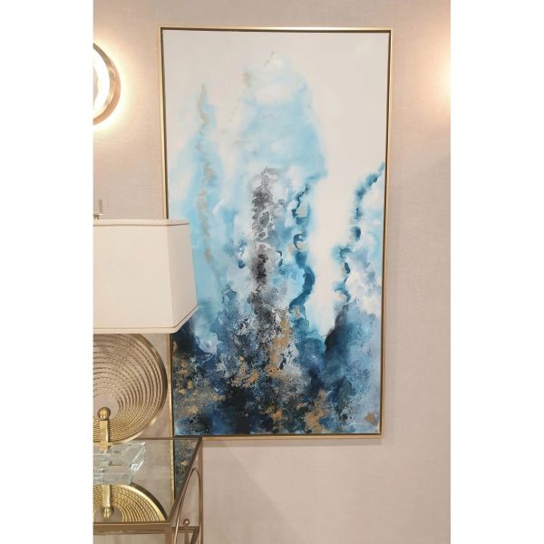 Mindy Brownes Framed Canvas 'River Flow' - Image 2