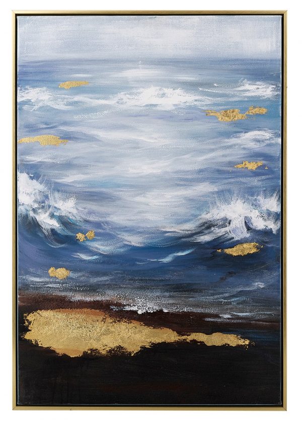 Mindy Brownes Framed Canvas 'Peace'