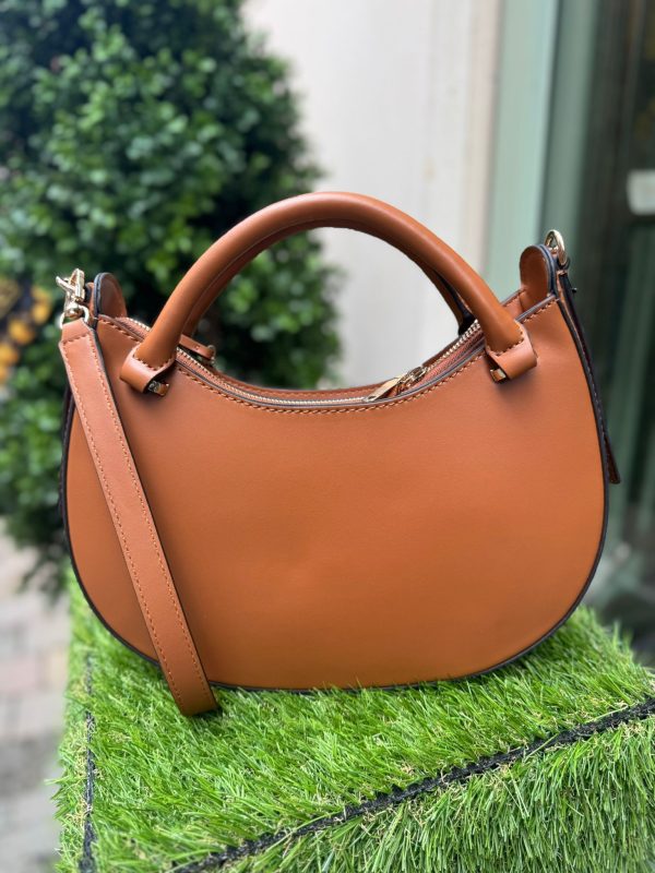 GUESS Tatum Satchel Caramel - Image 2