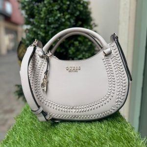 GUESS Tatum Satchel White