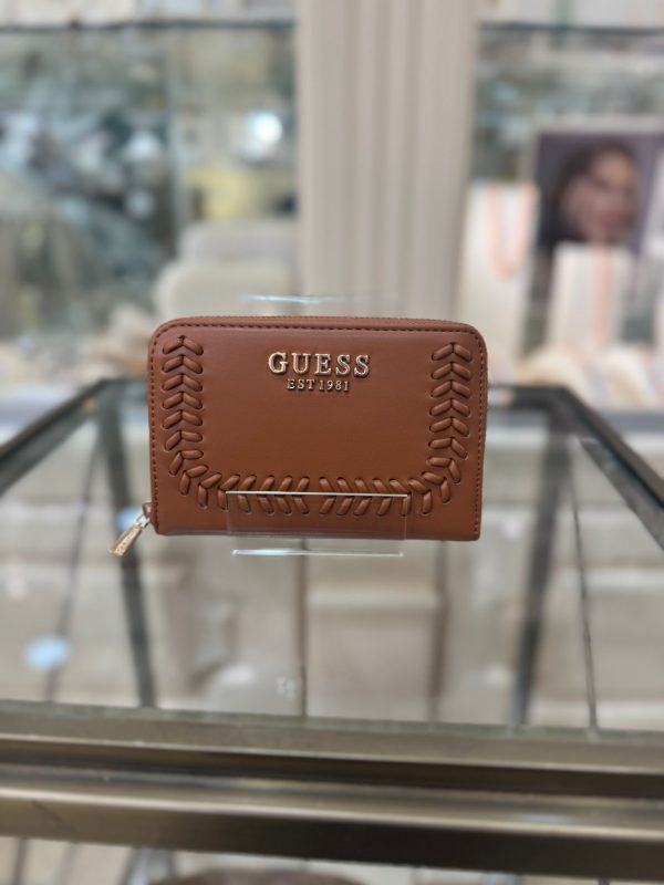 GUESS Tatum Mini Wallet Caramel