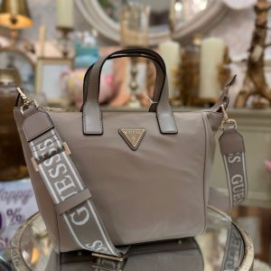 GUESS Follie Travel Shopper Taupe