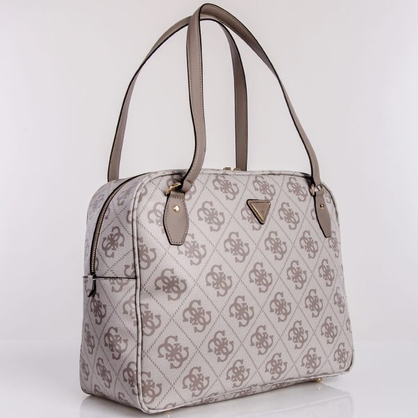 GUESS Berta Travel Bag Rosewater Logo - Image 3