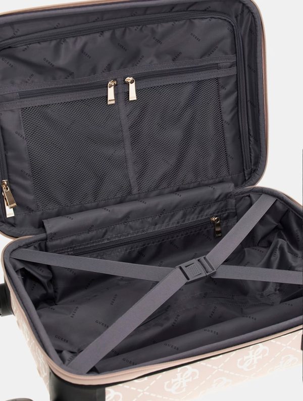 GUESS Berta Travel 4G Logo Trolley Rose - Image 5