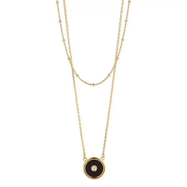 ONYX LAYERED NECKLACE