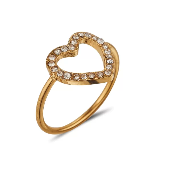 OPEN HEART RING #8