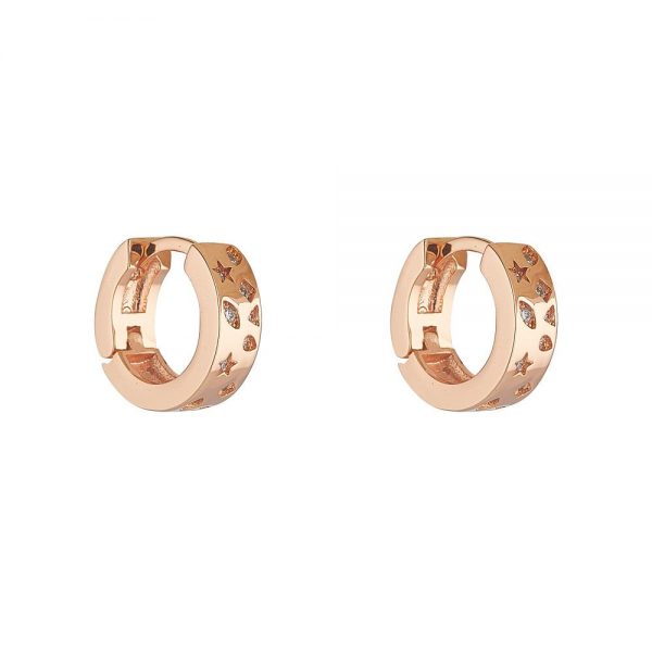 AMELIE ROSE GOLD EARRINGS