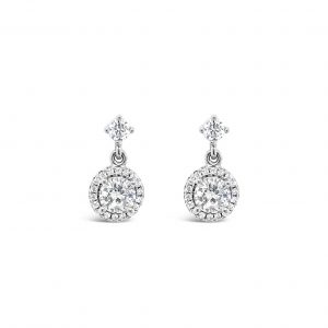 Absolute Sterling Silver Cubic Zirconia Earrings SE140SL