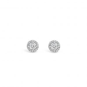 Absolute Sterling Silver Cubic Zirconia Earrings SE170SL