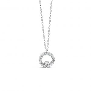 Absolute Sterling Silver Cubic Zirconia Pendant SP139SL