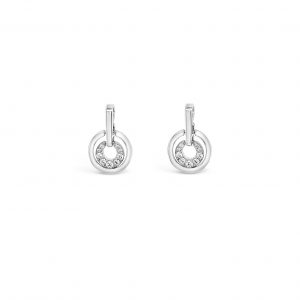 Absolute Sterling Silver Cubic Zirconia Earrings SE172SL