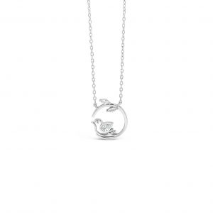 Absolute Sterling Silver Cubic Zirconia Pendant SP141SL