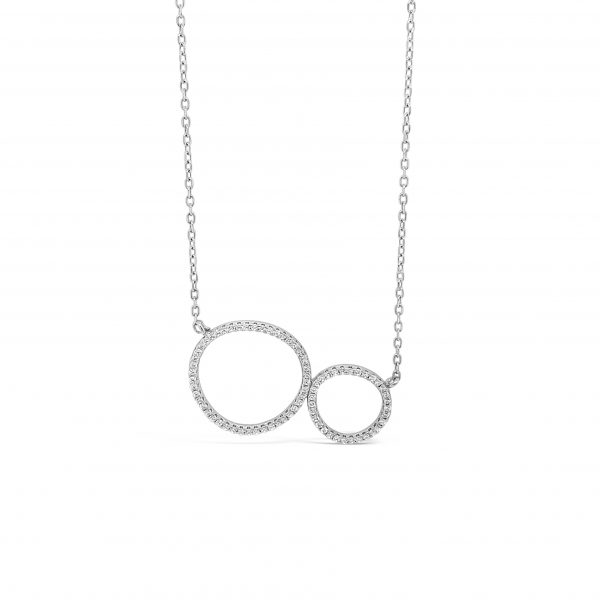 Absolute Sterling Silver Cubic Zirconia Pendant SP144SL
