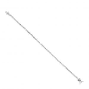 Absolute Sterling Silver Cubic Zirconia Bracelet SB113SL