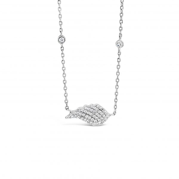 Absolute Sterling Silver Cubic Zirconia Pendant SP120SL
