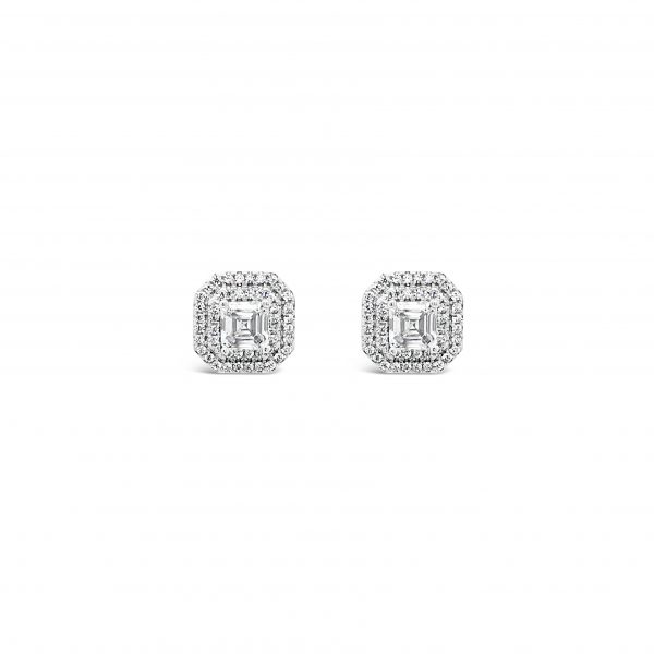 Absolute Sterling Silver Cubic Zirconia Earrings SE130SL