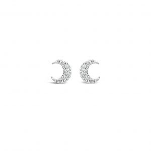 Absolute Sterling Silver Cubic Zirconia Earrings SE131SL