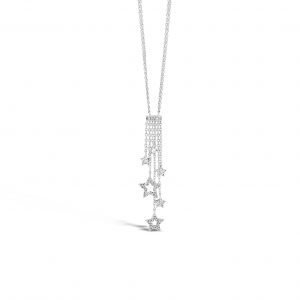 Absolute Sterling Silver Cubic Zirconia Necklace SN113SL