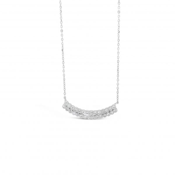 Absolute Sterling Silver Cubic Zirconia Pendant SP113SL