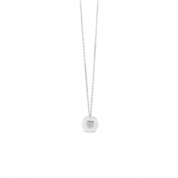 Absolute Sterling Silver Cubic Zirconia Pendant SP119SL