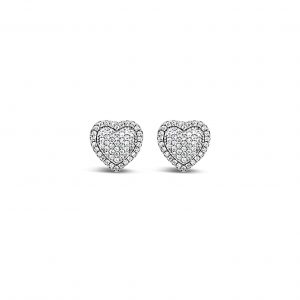 Absolute Sterling Silver Cubic Zirconia Earrings SE104SL