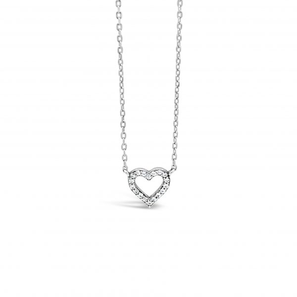 Absolute Sterling Silver Cubic Zirconia Pendant SP104SL