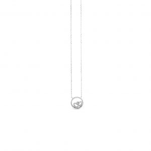 Absolute Sterling Silver Cubic Zirconia Pendant SP114SL
