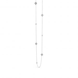 Absolute Sterling Silver Cubic Zirconia Necklace SN119SL