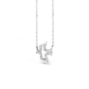 Absolute Sterling Silver Cubic Zirconia Pendant SP115SL