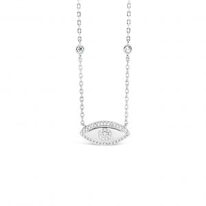 Absolute Sterling Silver Cubic Zirconia Pendant SP121SL