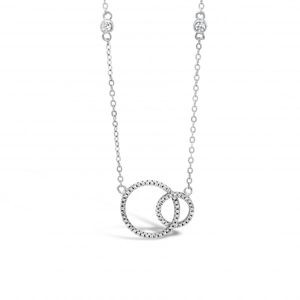 Absolute Sterling Silver Cubic Zirconia Pendant SP135SL