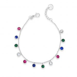 Absolute Sterling Silver Bracelet SB145RB