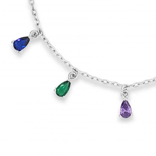 Absolute Sterling Silver Bracelet SB146RB - Image 4