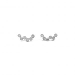 Absolute Sterling Silver Cubic Zirconia Earrings SE178SL