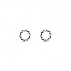 Absolute Sterling Silver Earrings SE198RB