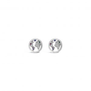 Absolute Sterling Silver Earrings SE199RB