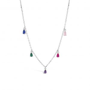 Absolute Sterling Silver Necklace SN122RB