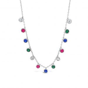 Absolute Sterling Silver Necklace SN123RB