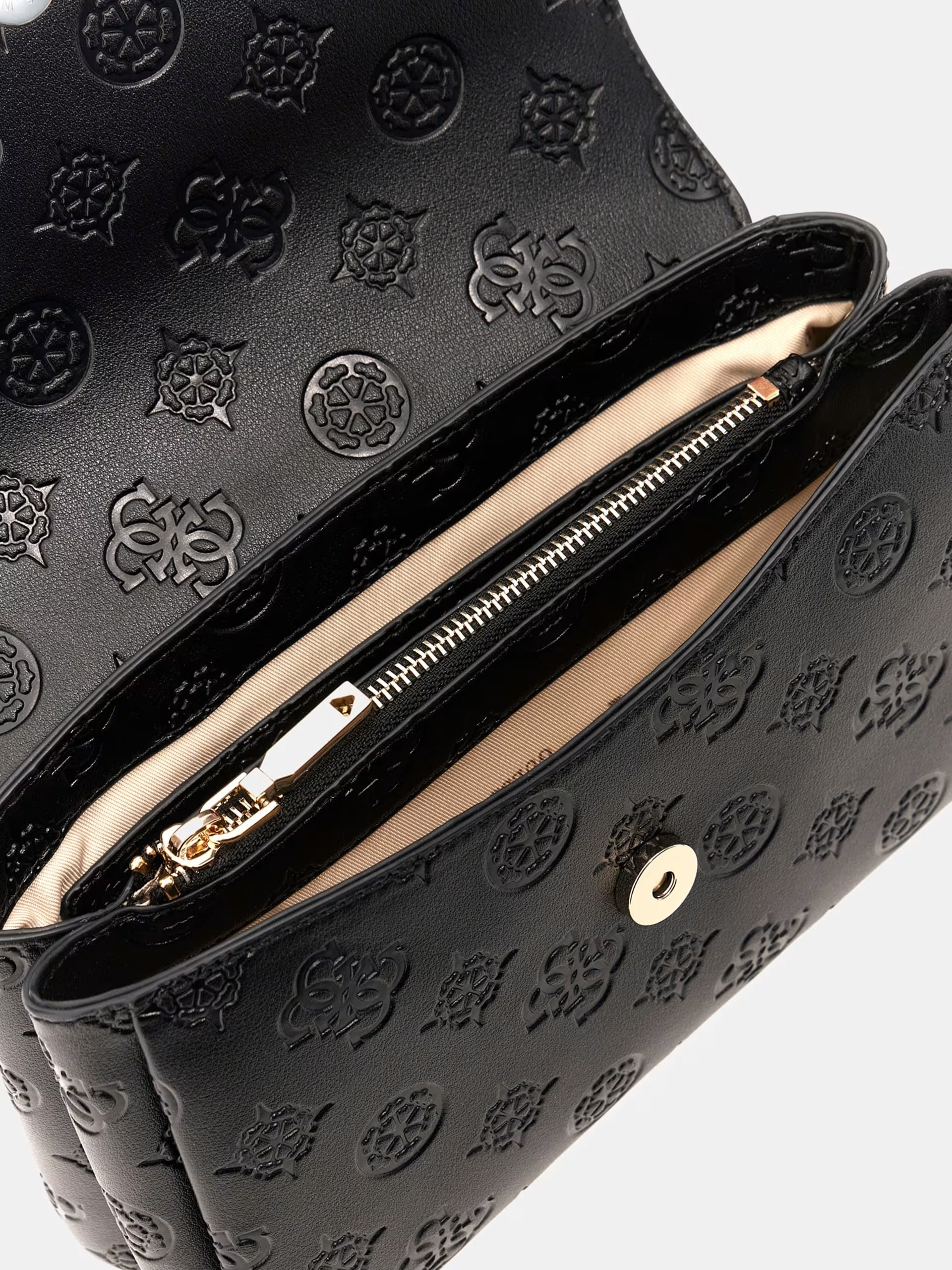 GUESS Tisha 4G Peony Logo Handbag - Image 4