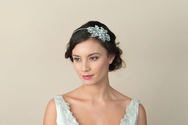 Pandora Pearl & Swarovski Crystal Headpiece - Image 2